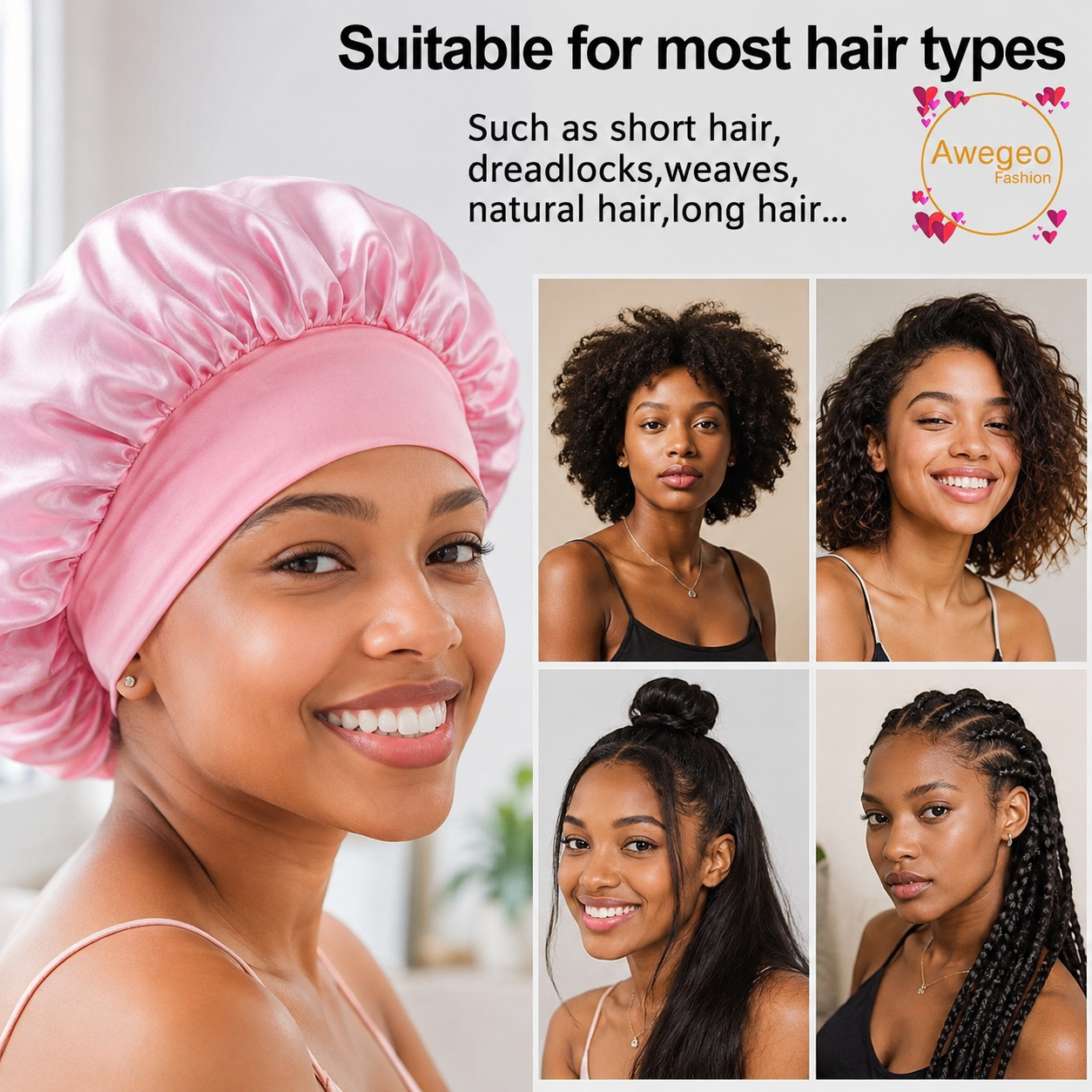 Women's Wide Brim Fashion Bonnet