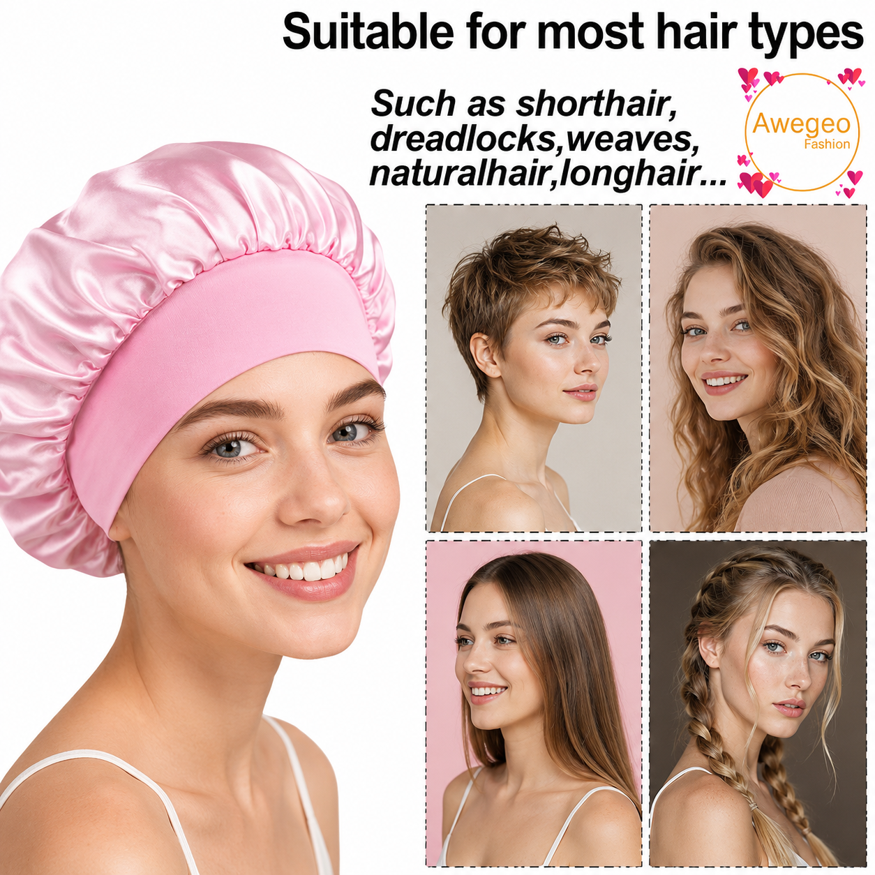 Women's Wide Brim Fashion Bonnet