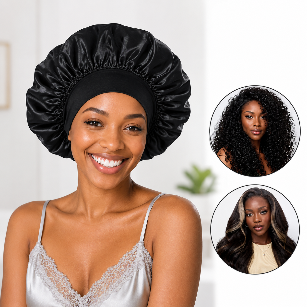 Women's Wide Brim Fashion Bonnet