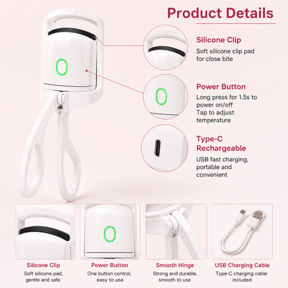 Electric Heated Eyelash Curler