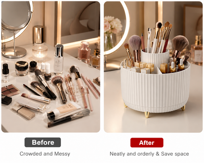The 360° Rotating Makeup Organizer