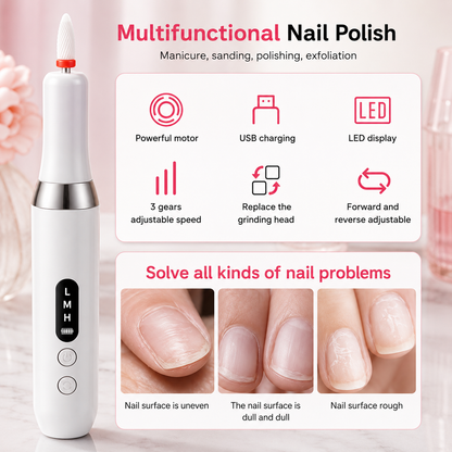 Professional Electric Nail Drill Polishing Machine.