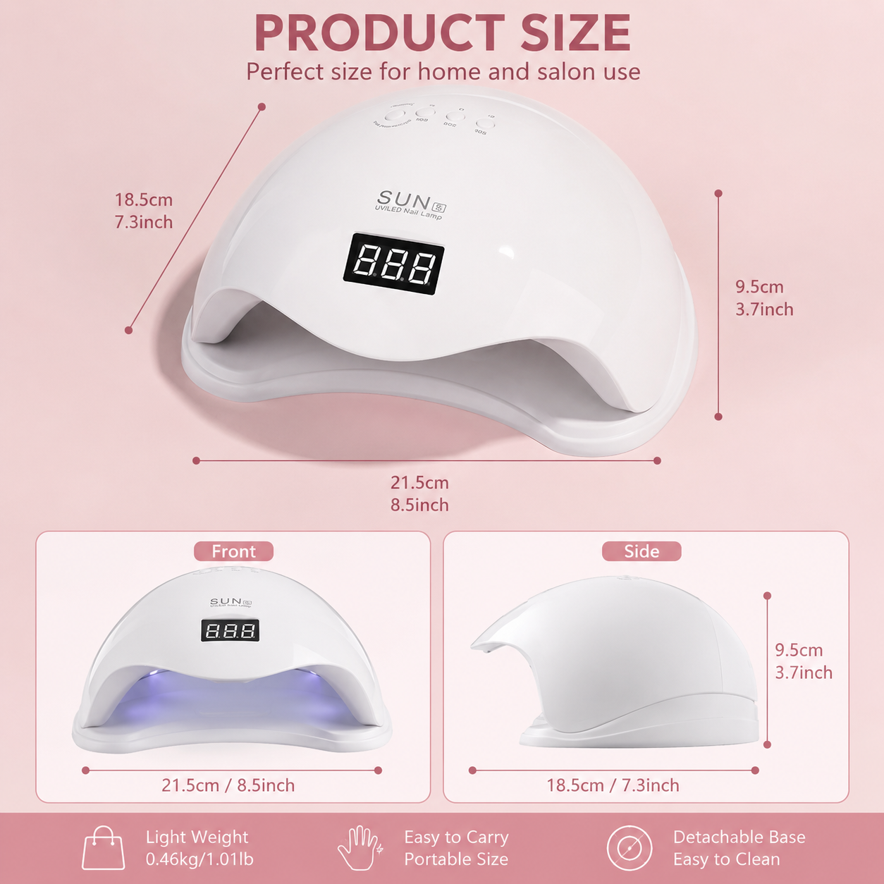 High-Power Quick-Dry Nail Lamp