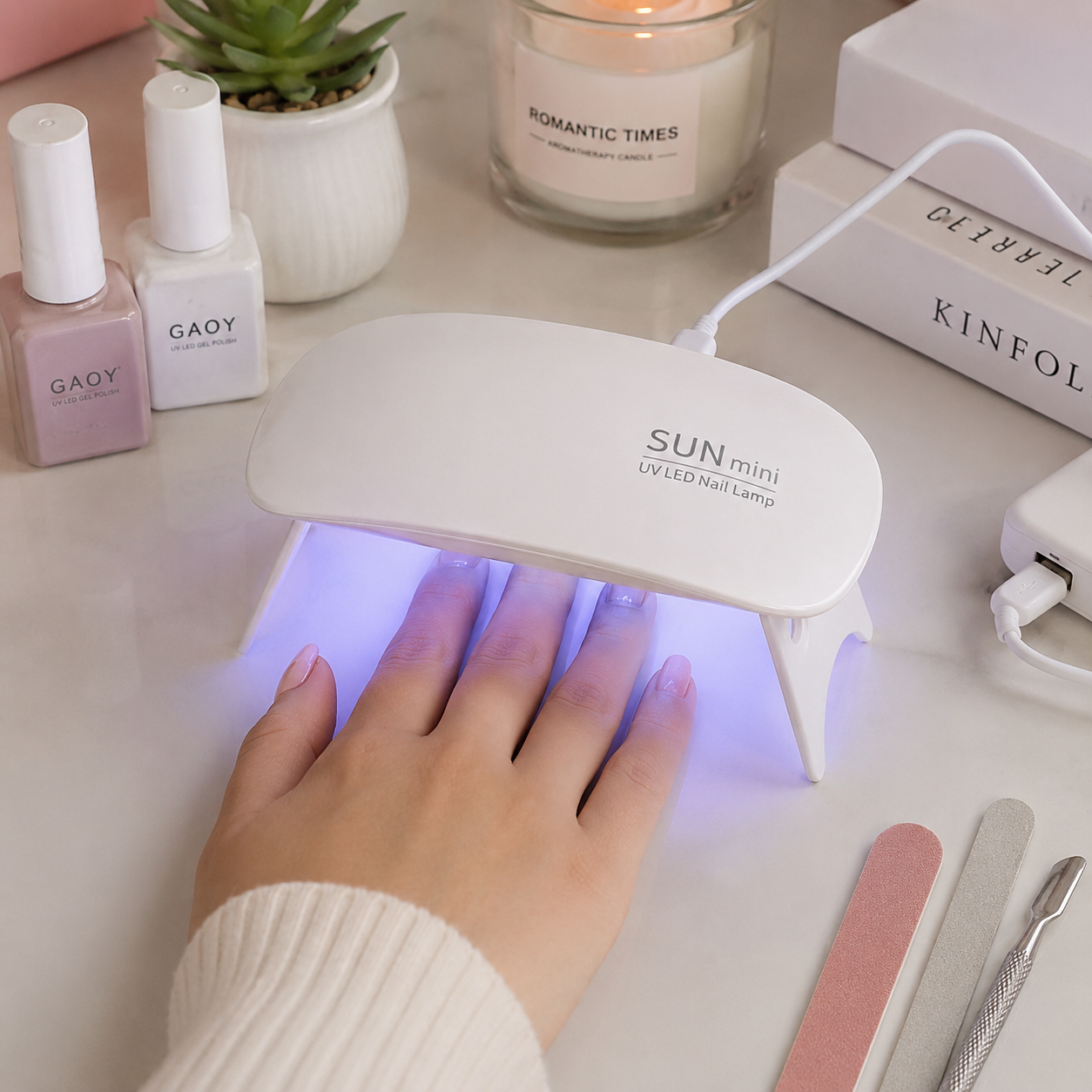 Portable USB Mini LED Nail Lamp