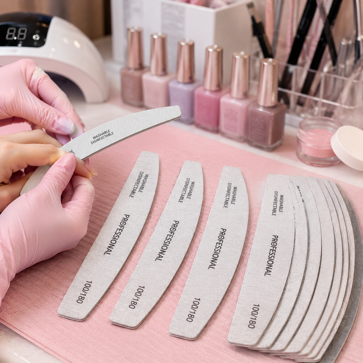 10-Piece Professional Nail File & Buffer Set