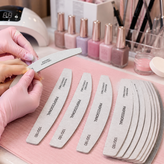 10-Piece Professional Nail File & Buffer Set