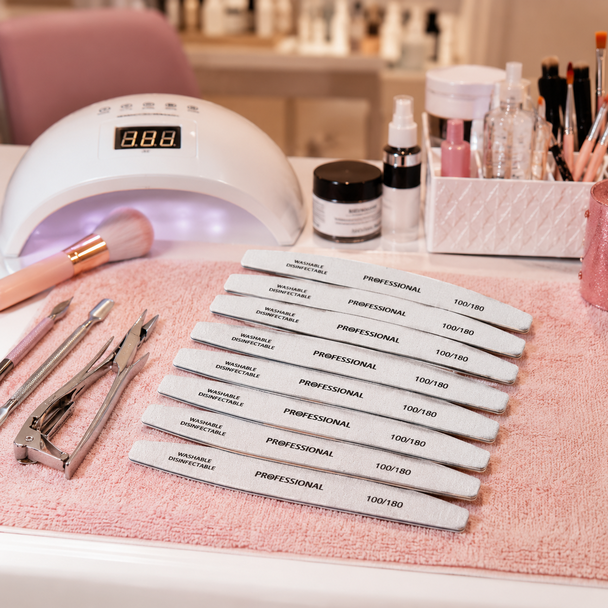 10-Piece Professional Nail File & Buffer Set