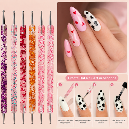 15-Piece Professional Nail Art Brush Set