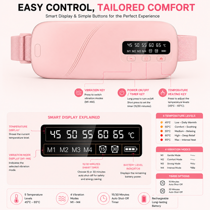 Portable Electric Heating Massage Pad