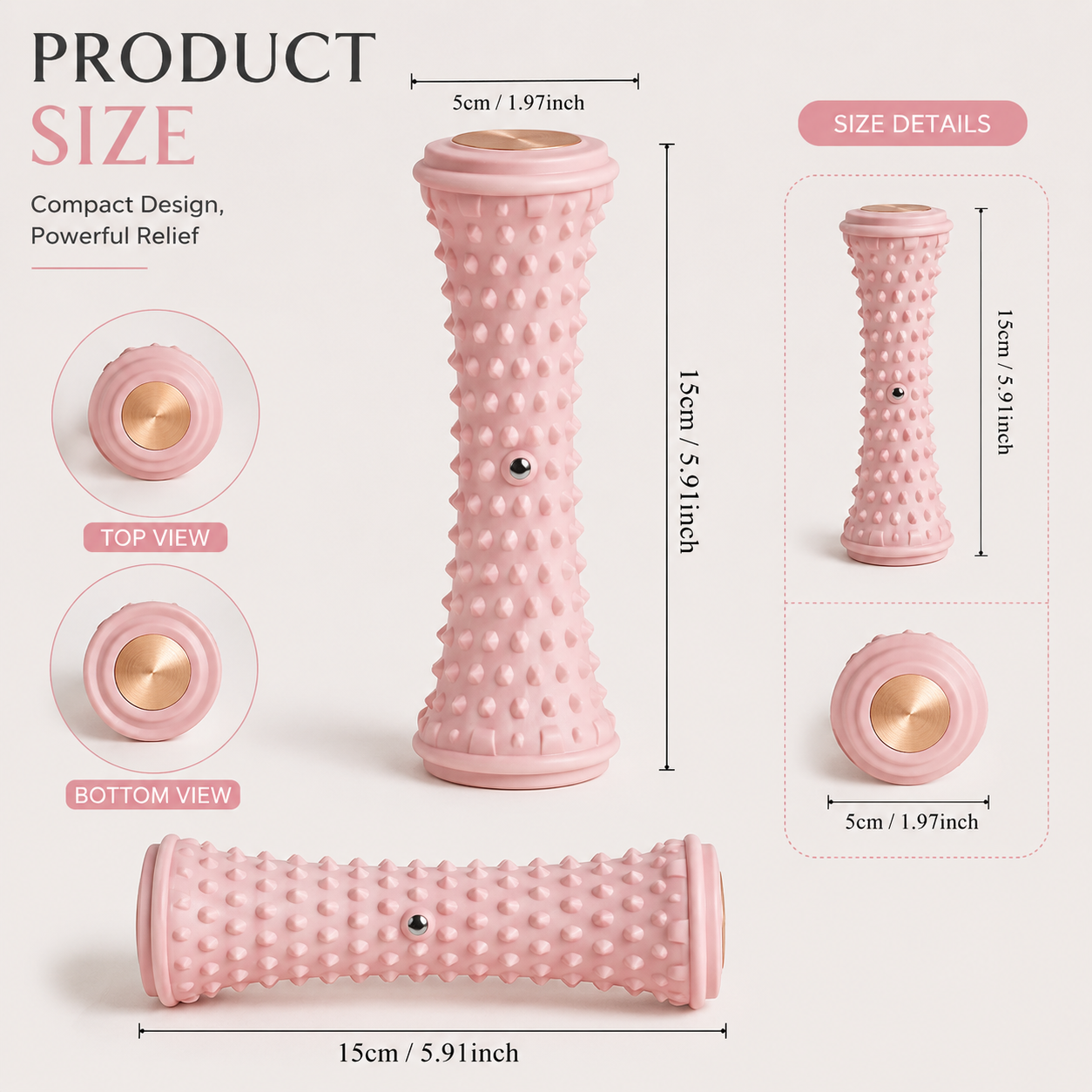 Foot Massager Roller with Speed Control