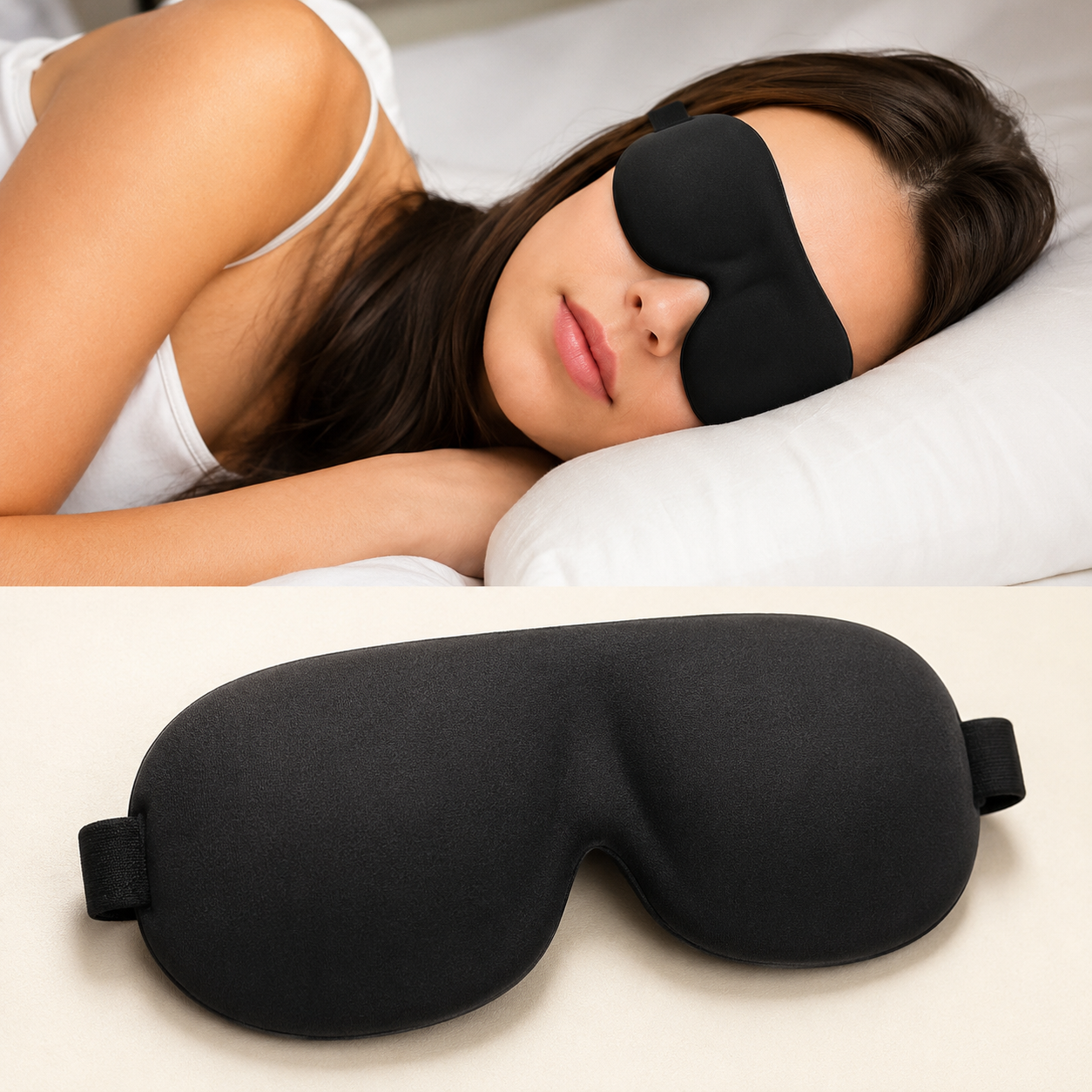 Ultra-Comfort Contoured Sleep Mask