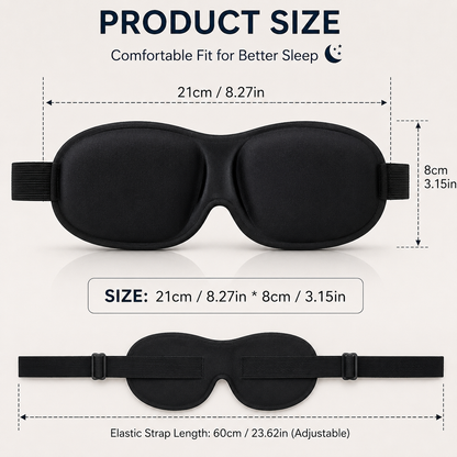 Ultra-Comfort Contoured Sleep Mask
