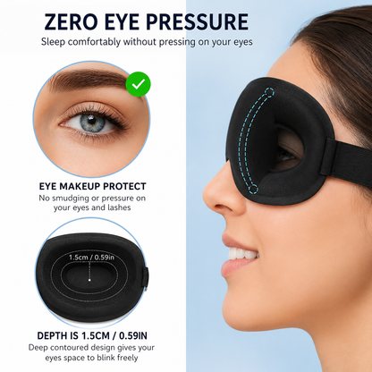 Ultra-Comfort Contoured Sleep Mask