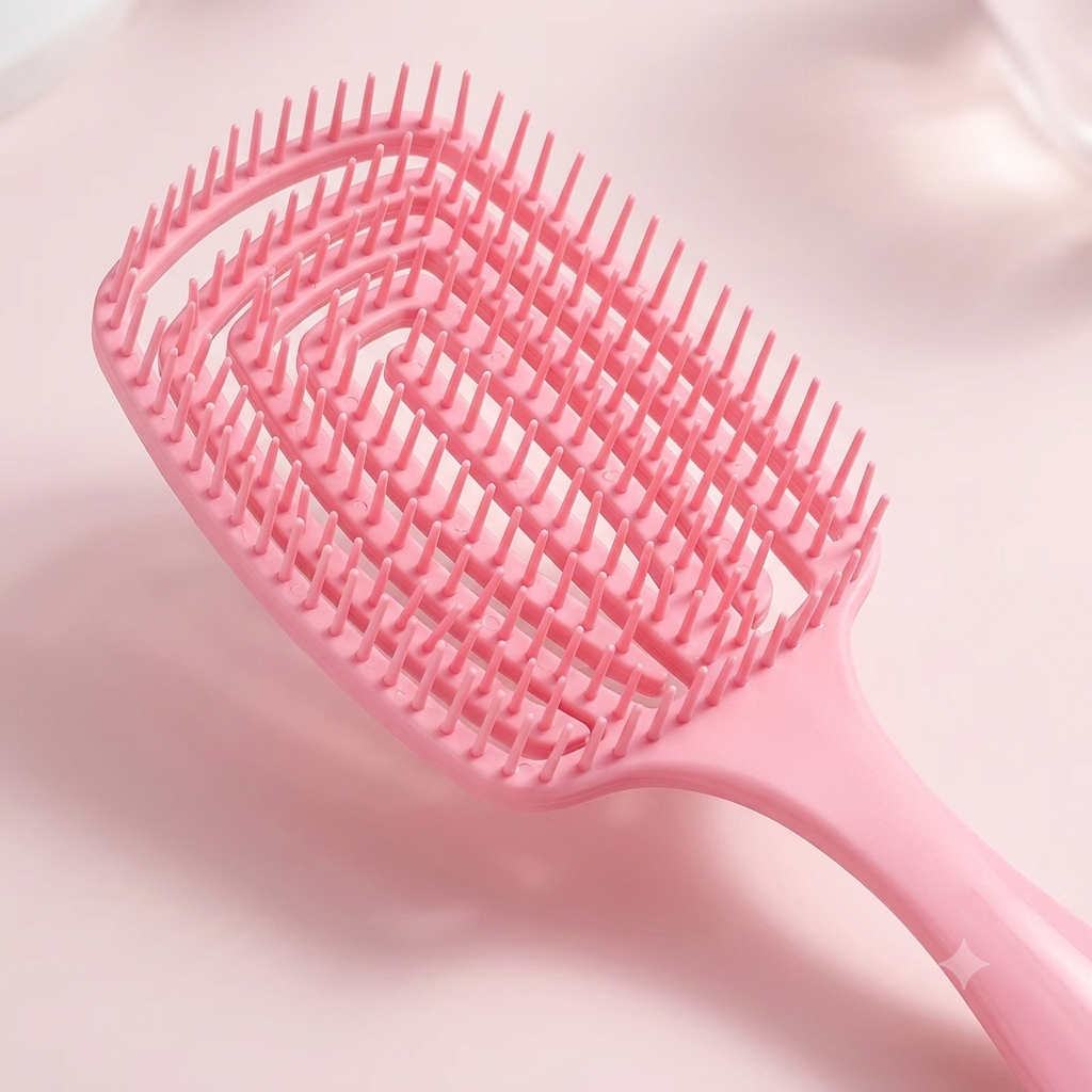 Square Detangling Hair Brush