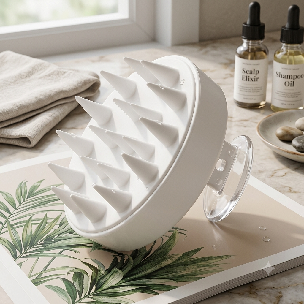 Soft Scalp Shampoo Massage Brush