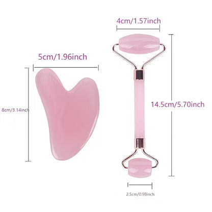 Face Massager and Gua Sha Beauty Set