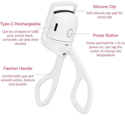 Electric Heated Eyelash Curler