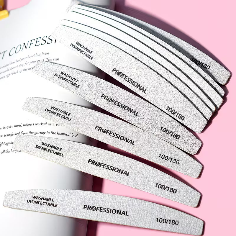 10-Piece Professional Nail File & Buffer Set