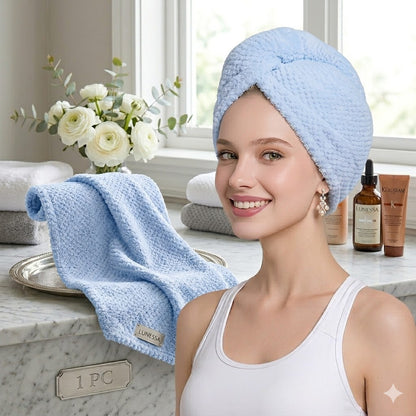 Ultra-Soft Microfiber Hair Towel