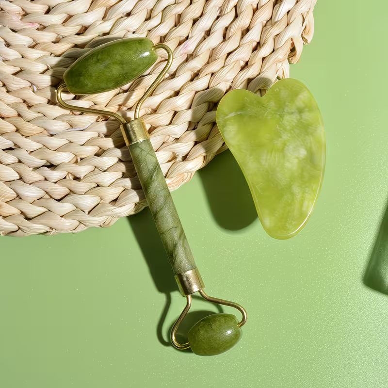 Face Massager and Gua Sha Beauty Set